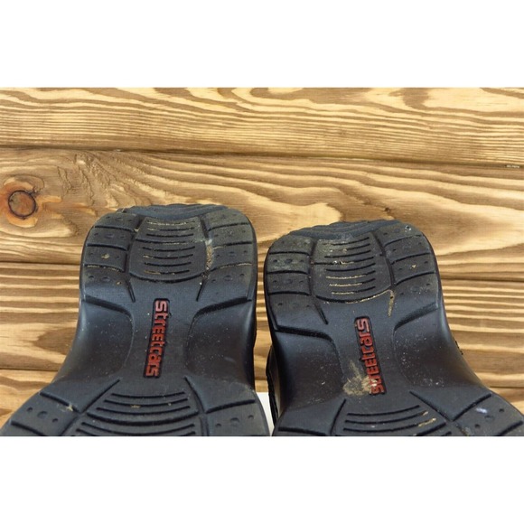 Streetcars Women Size‎ 7.5 M Black Work Leather Metro - Picture 9 of 9